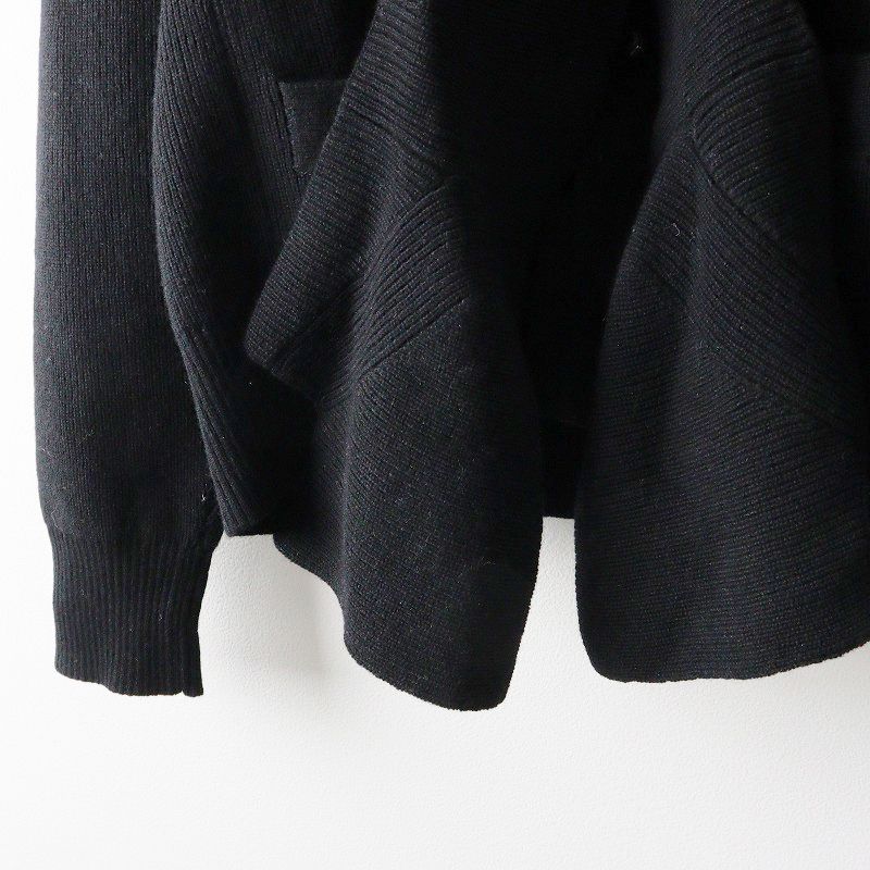 2023AW サカイ sacai Chiffon Mix Wool Knit Cardigan シフォン