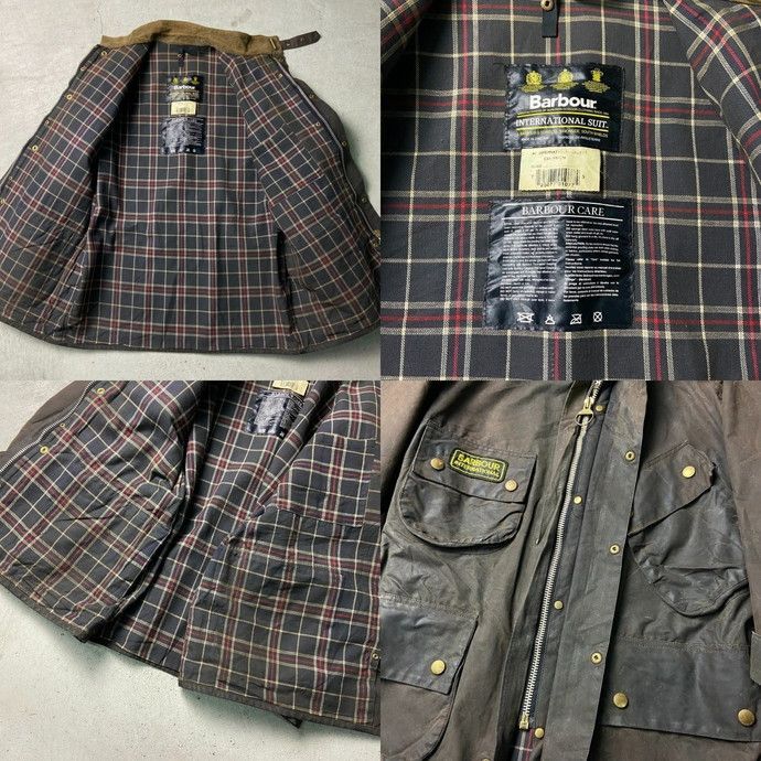 97年製 90年代 英国製 Barbour INTERNATIONAL SUIT バブアー 97年製 90年代 英国製 Barbour INTERNATIONAL SUIT バブアー