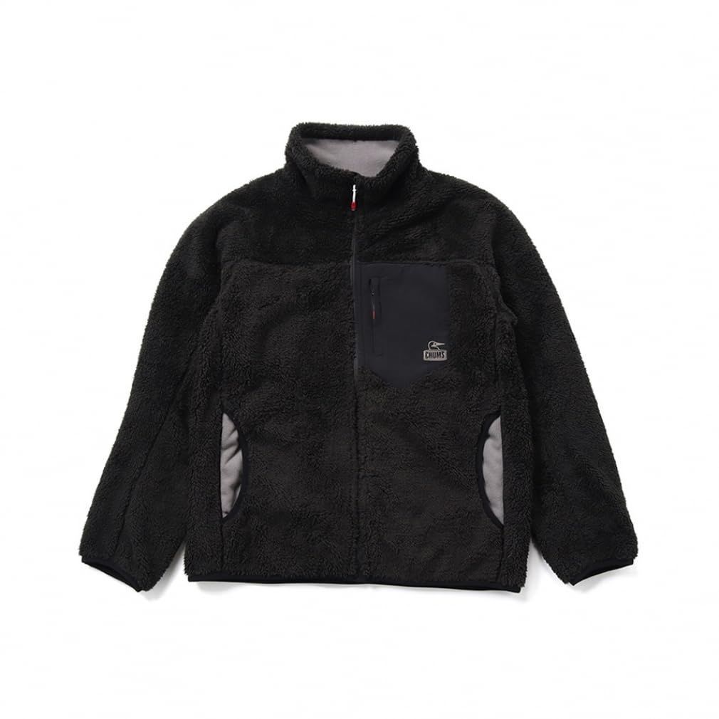 Size M_Color ブラック チャムス アウター Bonding Fleece Jacket メンズ ブラック M