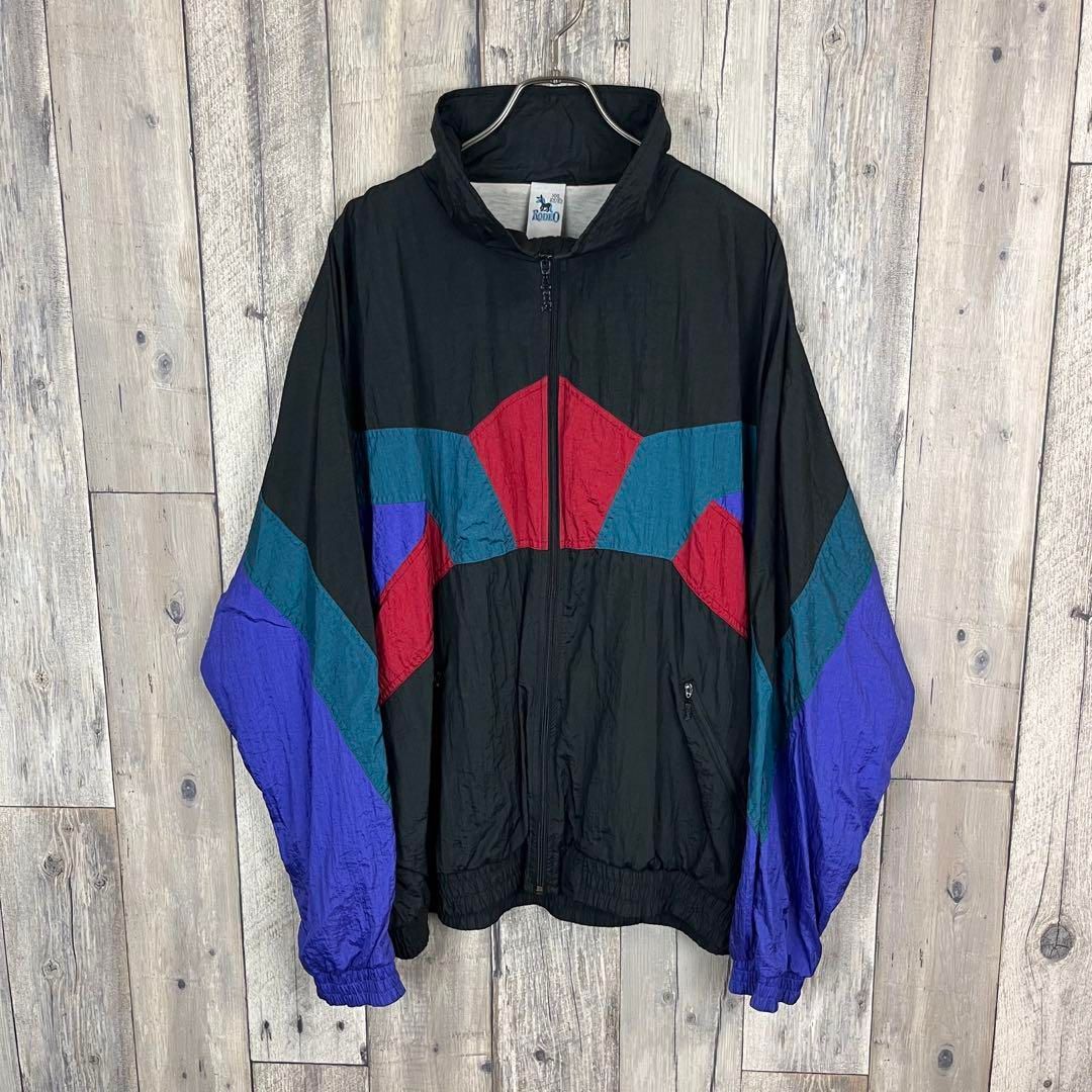 OLD RODEO 90s ロデオ ラグラン ナイロン ジャケット XXL OLD RODEO 90s ロデオ ラグラン ナイロン ジャケット XXL - メルカリ