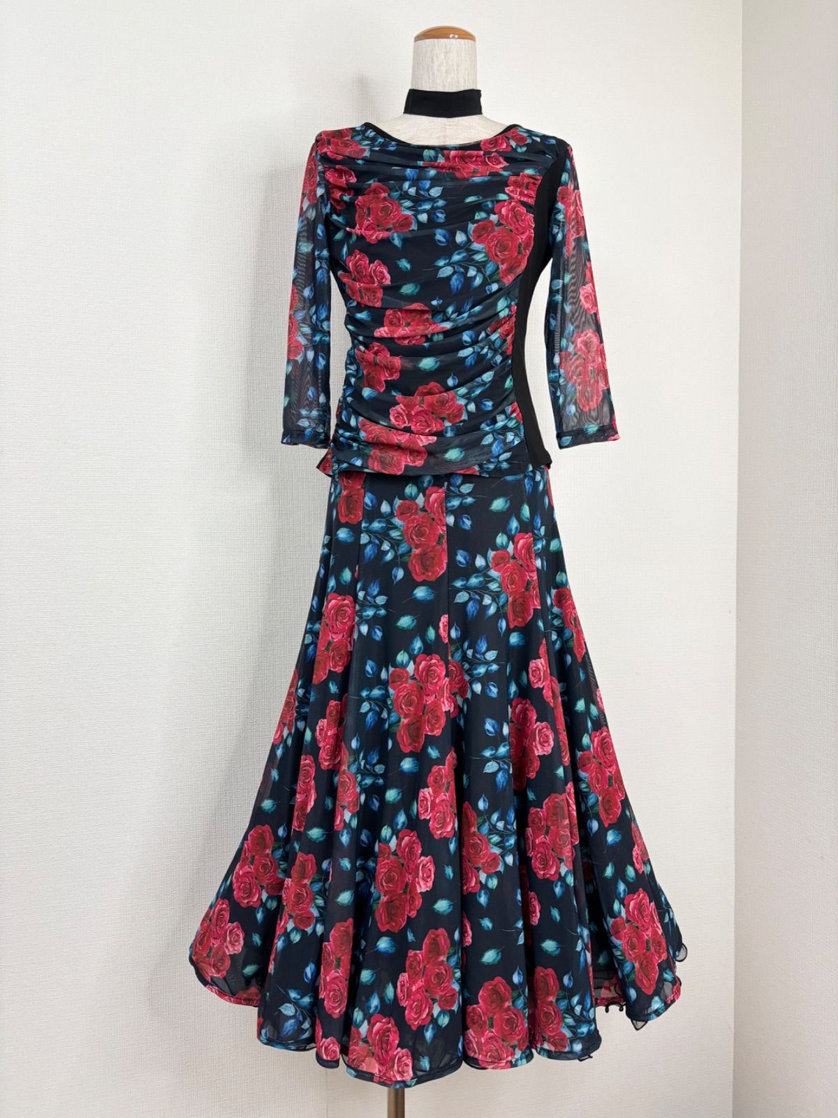 45R】45rpm フロート縮絨ウール インディゴドレス チュニック