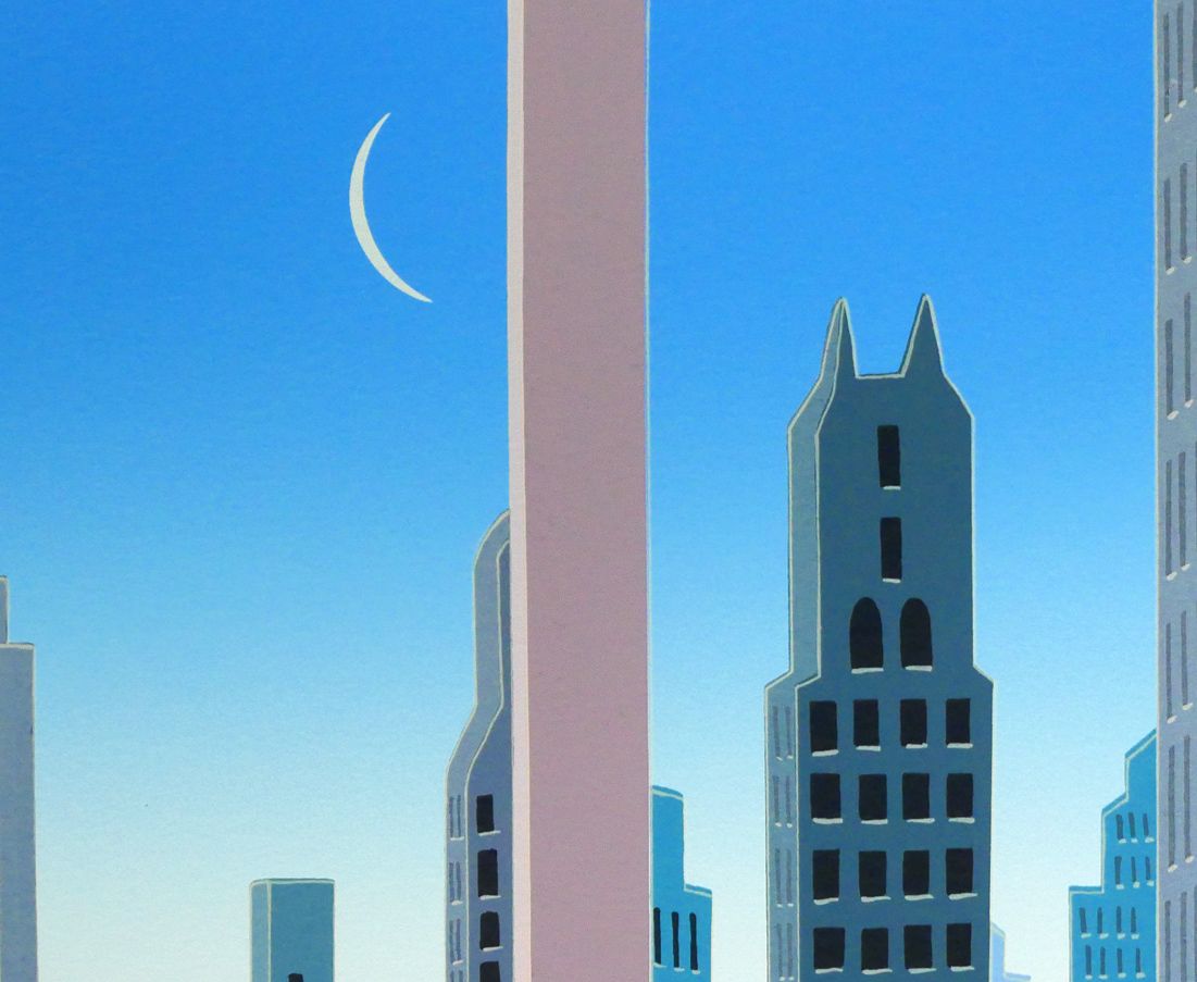 ロックフェラーセンター シルクスクリーン版画