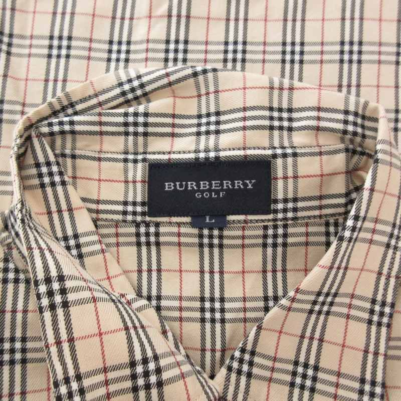バーバリーゴルフ BURBERRY GOLF ノバチェック シャツ ブラウス