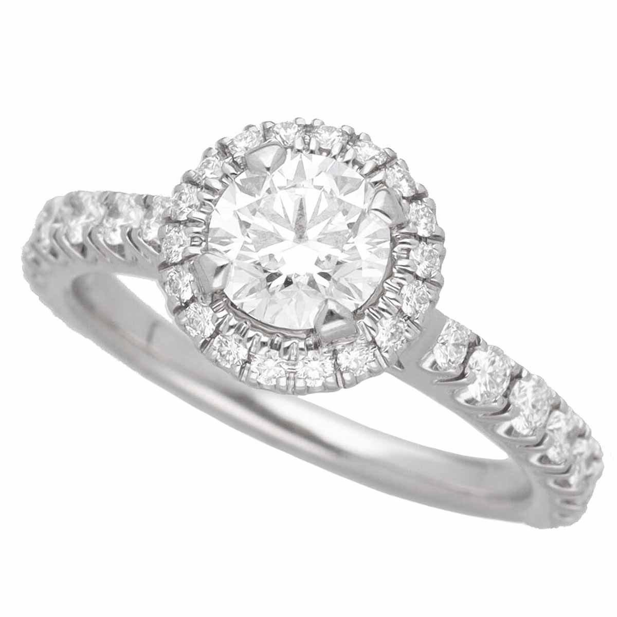 Cartier カルティエ デスティネ ソリテール ダイヤ(0.56ct F-VS1-Ex  