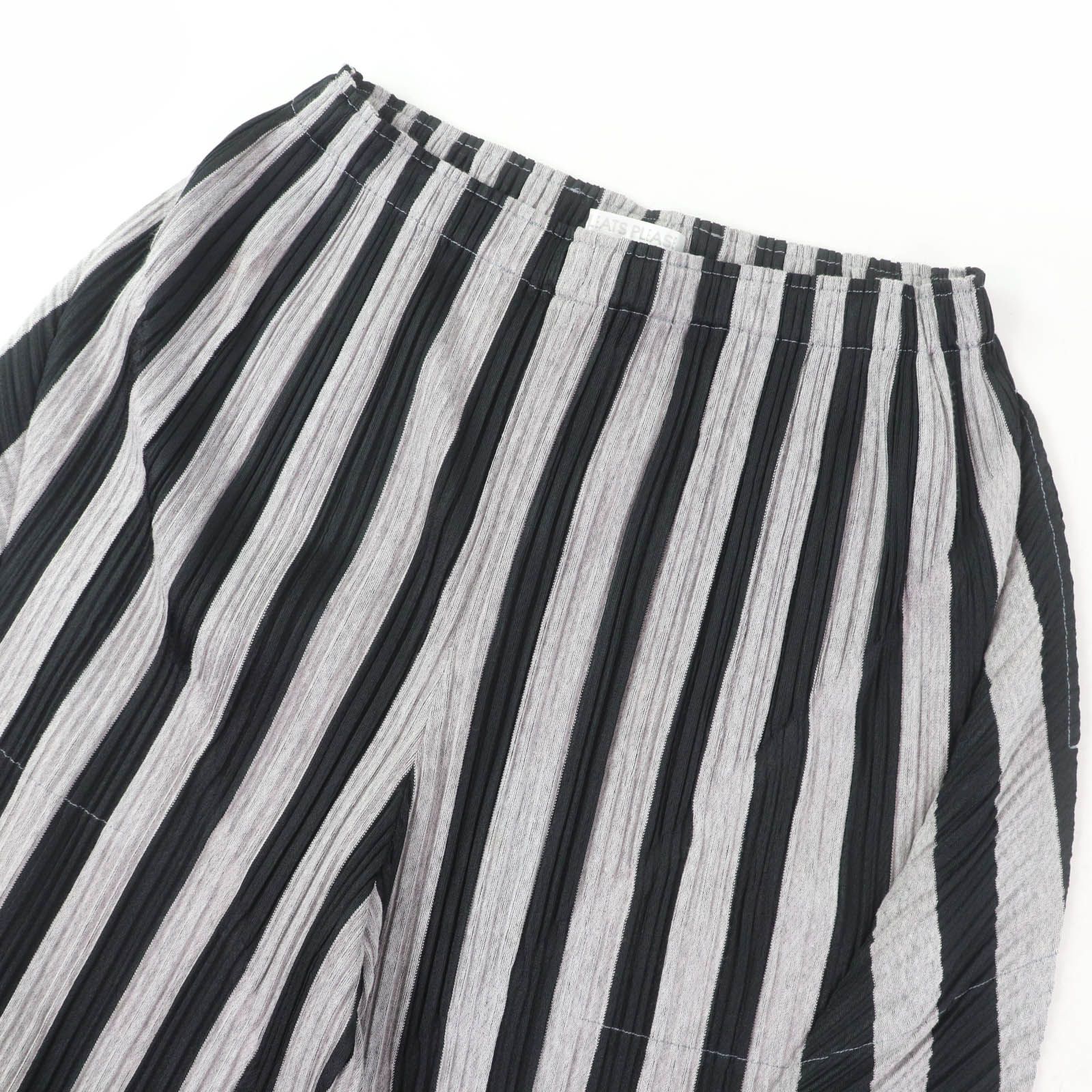 美品✨希少XL꧁プリーツプリーズ꧂イッセイミヤケ ワイドパンツ 4