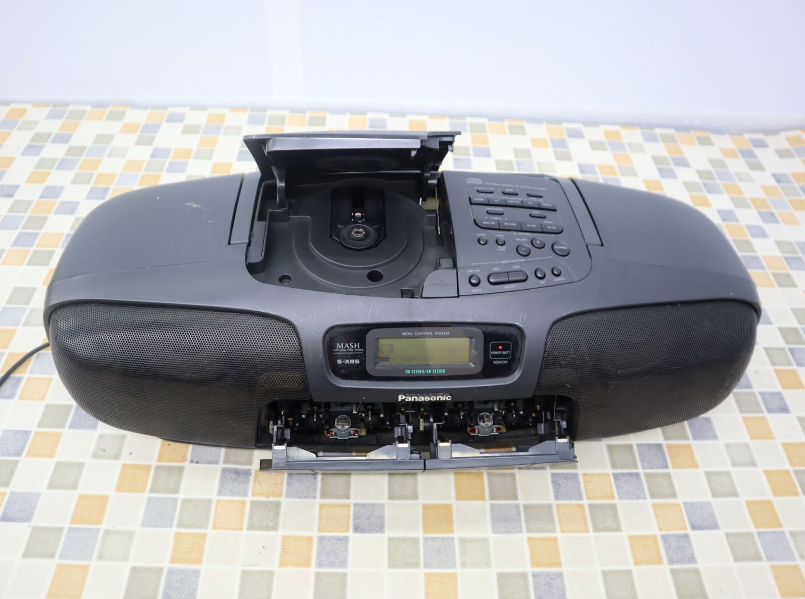 △オーディオ機器 ｜ポータブル ステレオ CDシステム