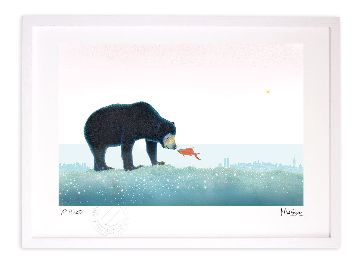 版画 絵画 おやつタイムだよ！ インテリア 壁掛け 額入り 風景画 ポスター アート アートパネル リビング アートフレーム 寝室 油絵 おしゃれ Mサイズ 版画 絵画 おやつタイムだよ！ インテリア 壁掛け 額入り 風景画