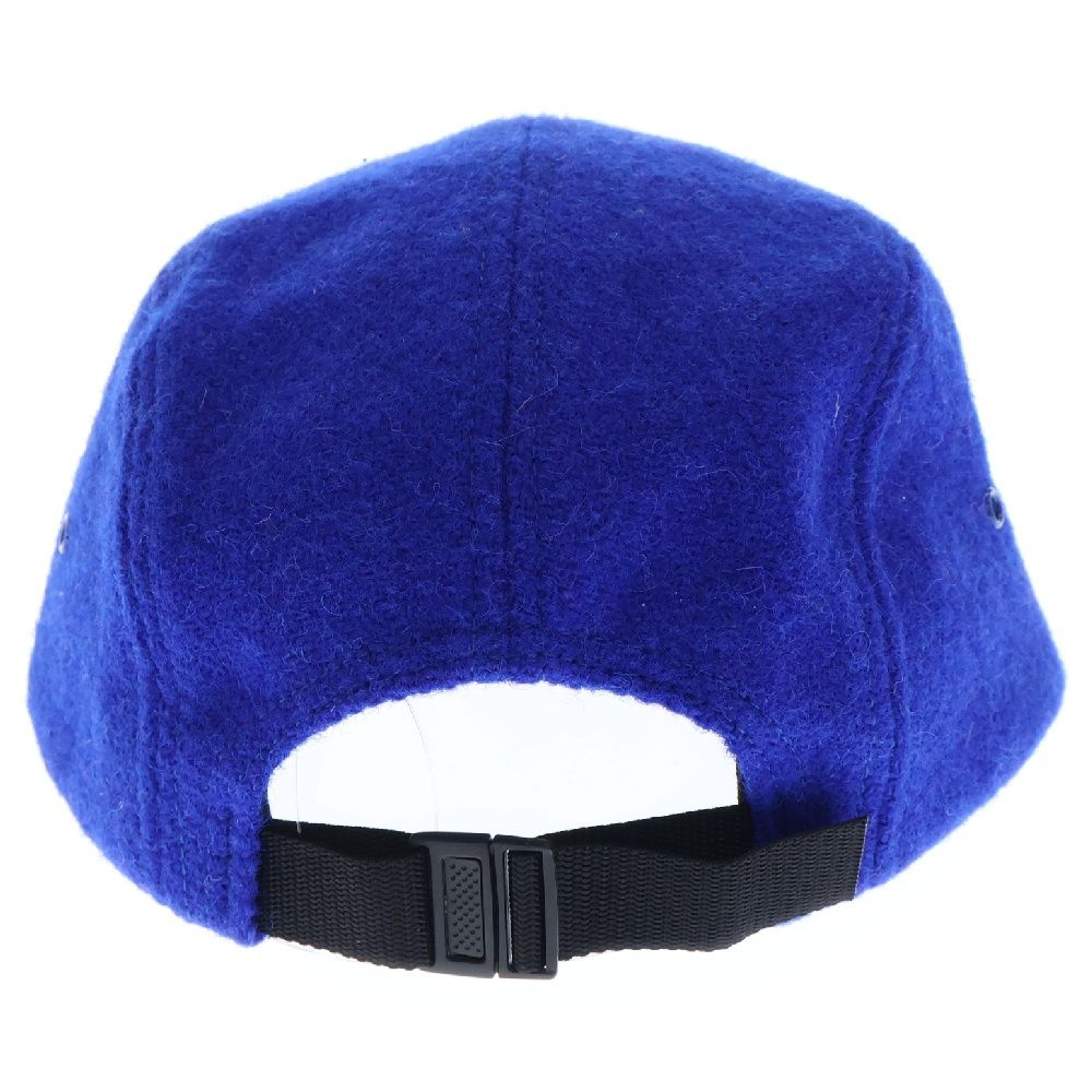 supreme シュプリーム キャップ ハリスツイード ウール 青 ブルー SUPREME (シュプリーム) 15AW Harris Tweed Camp Cap ハリス