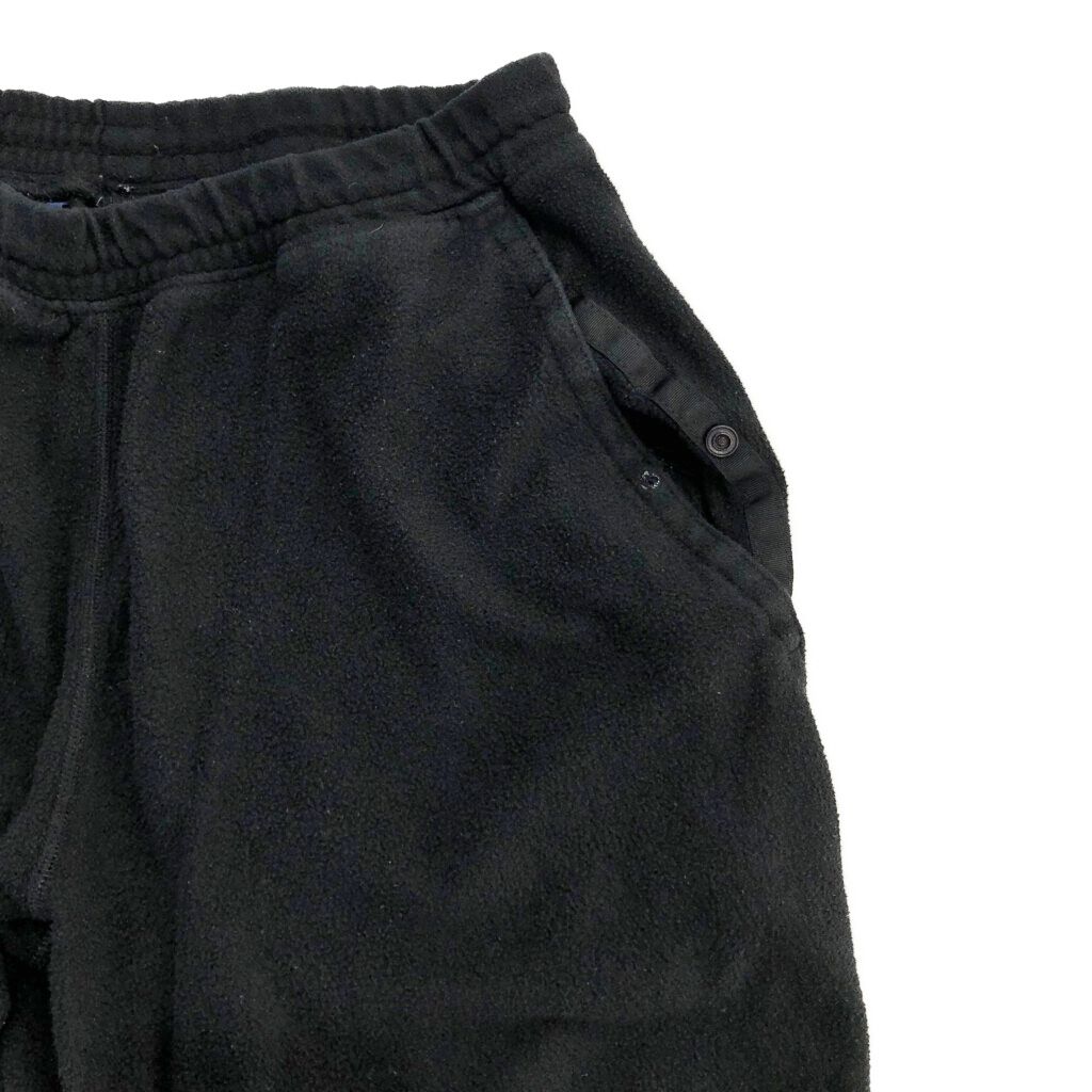 超人気、高品質で超激安。 90年代 patagonia パタゴニア フリースパンツ アウトドア 雪無しタグ ブラック メンズ M相当 古着 V5897 再現性のある