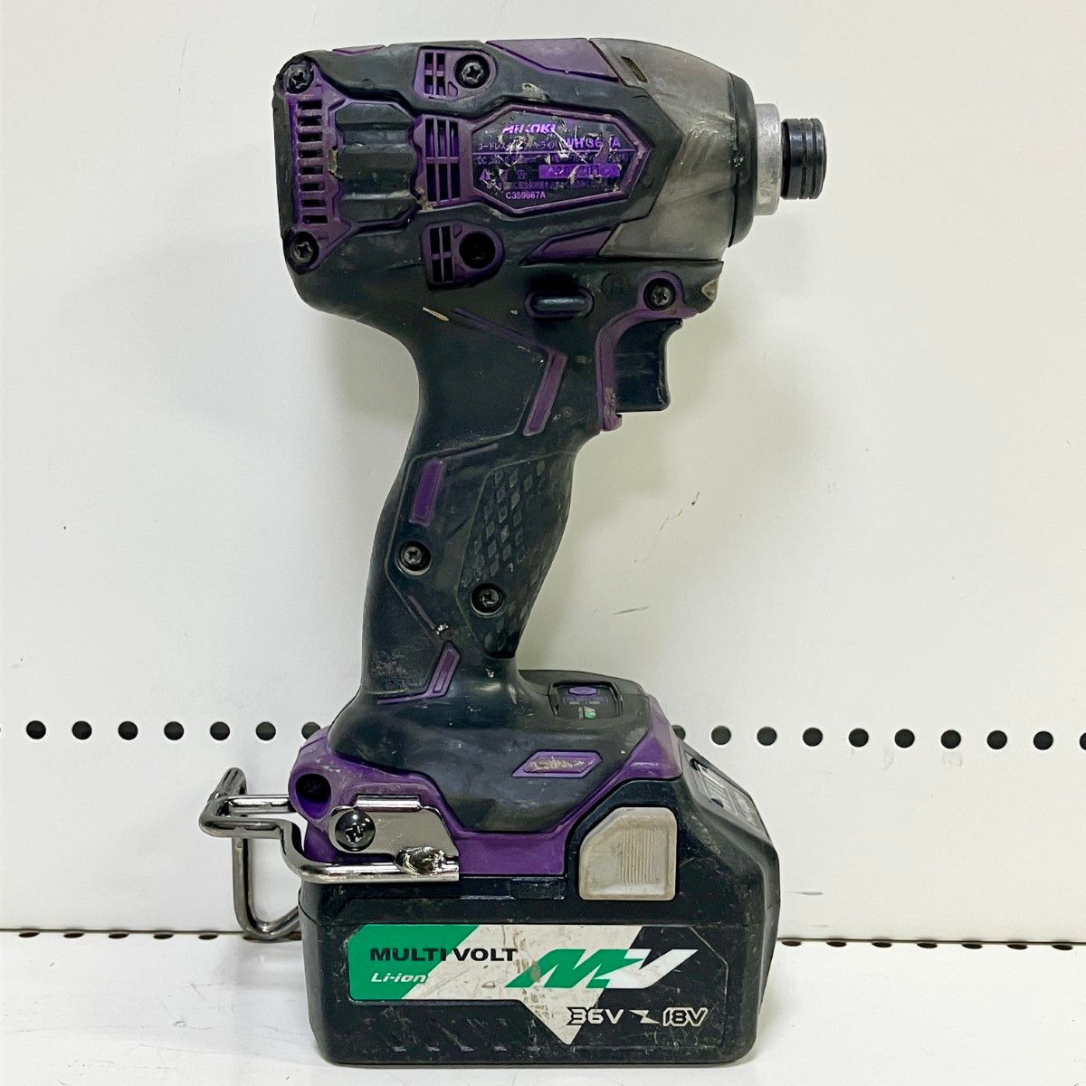 ЗЗHiKOKI ハイコーキ 36V インパクトドライバ バッテリー×1 インパクト  