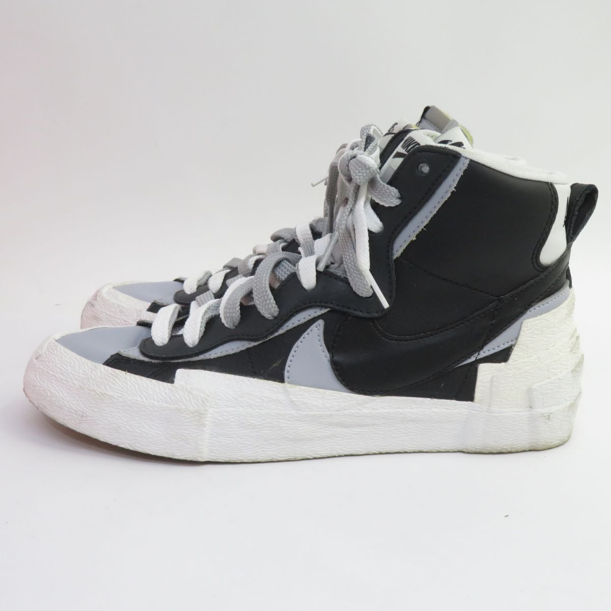 sacai × NIKE BLAZER MID サカイ ナイキ ブレザー ミッド BV0072-002 US9/27cm 箱有 ※中古 - メルカリ