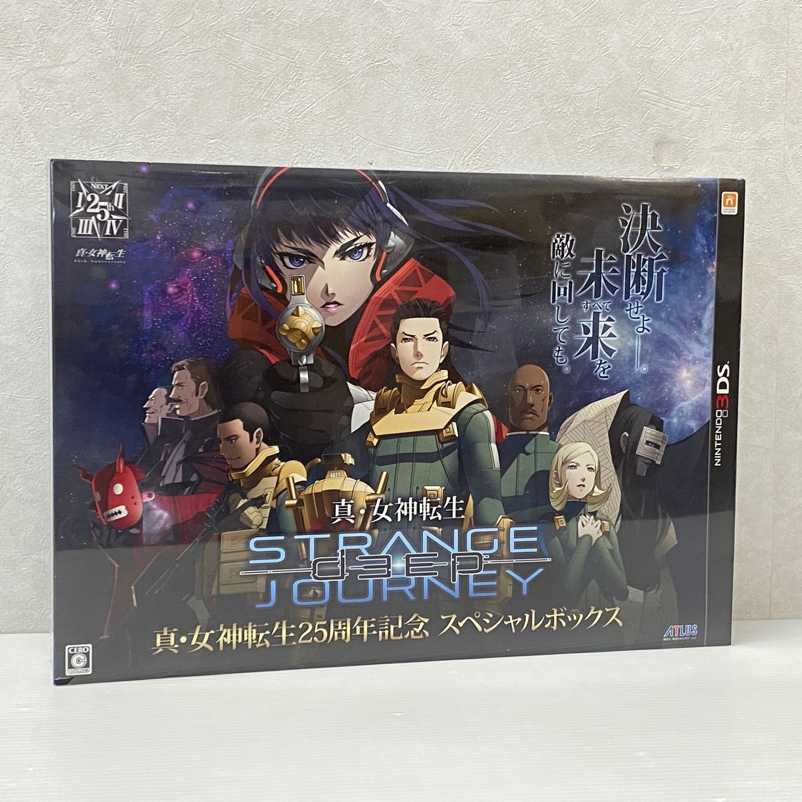 ▲100 ニンテンドー3DSソフト 真 女神転生 DEEP STRANGE JOURNEY 真 女神転生 25周年記念スペシャルボックス Nintendo 3DS 未開封品 sm3ds090973