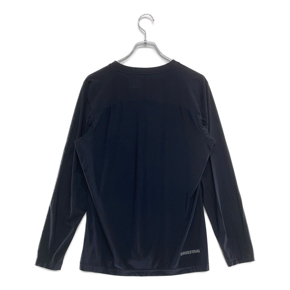 中古 メンズ ブリーフィング BRIEFING 長袖シャツ M 紺 ネイビー