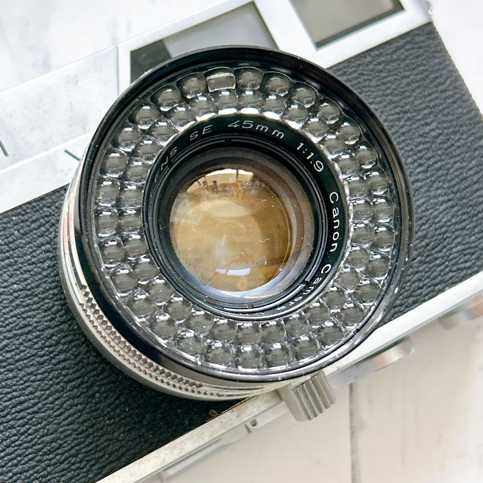 Canon Canonet フィルムカメラ 初期型 ジャンク 革ケース付き Canon Canonet フィルムカメラ 初期型 ジャンク 革ケース付き - メルカリ