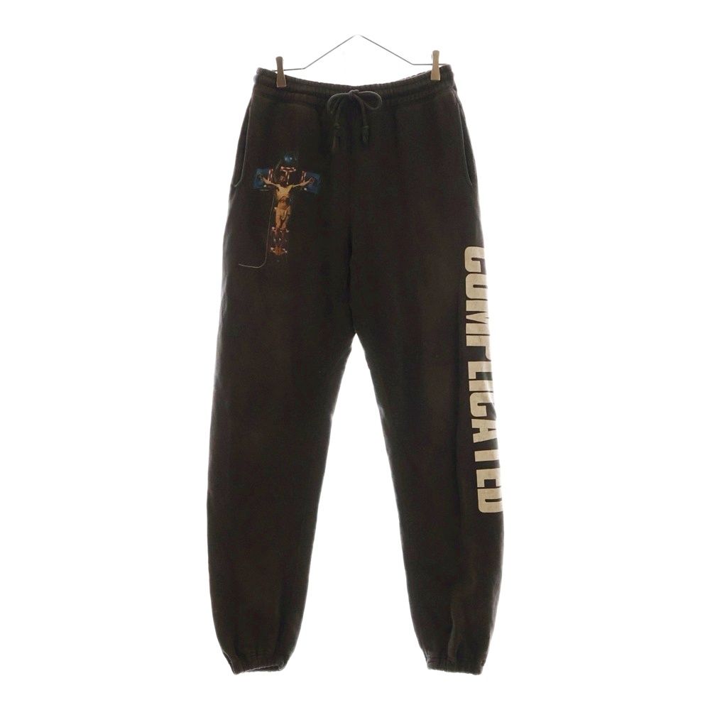 SAINT MICHAEL セントマイケル 23AW×河村康輔 ヴィンテージ加工 スウェットイージーパンツ グレー SM-A23-0000-C21