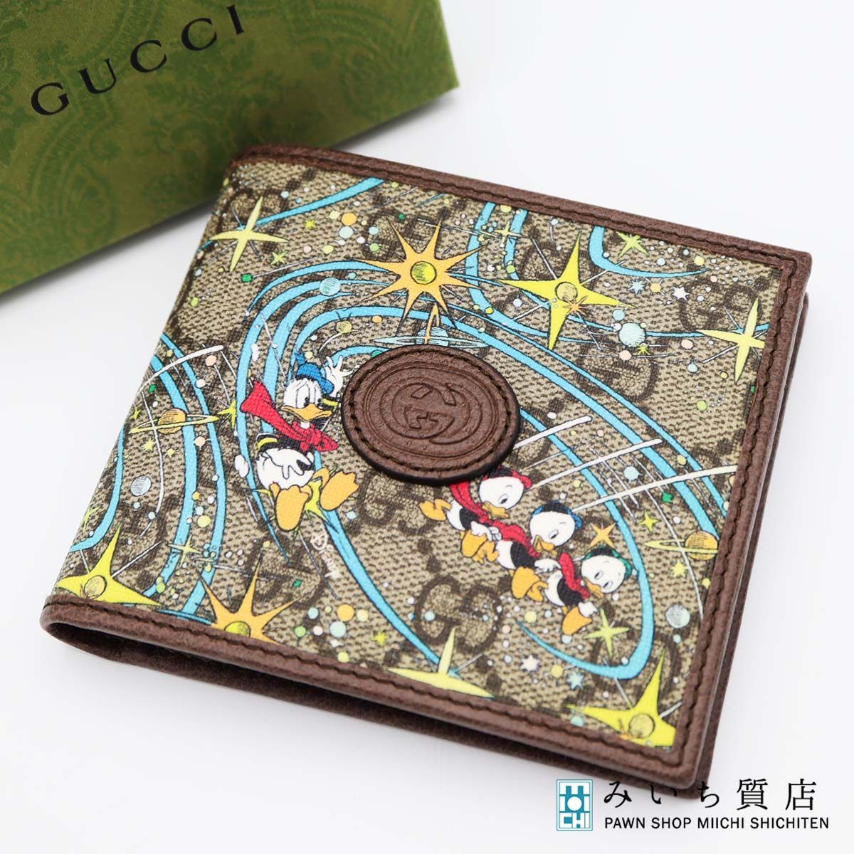 Funny 二つ折り財布 カービングレザー 編み込み LEATHER | FUNNY