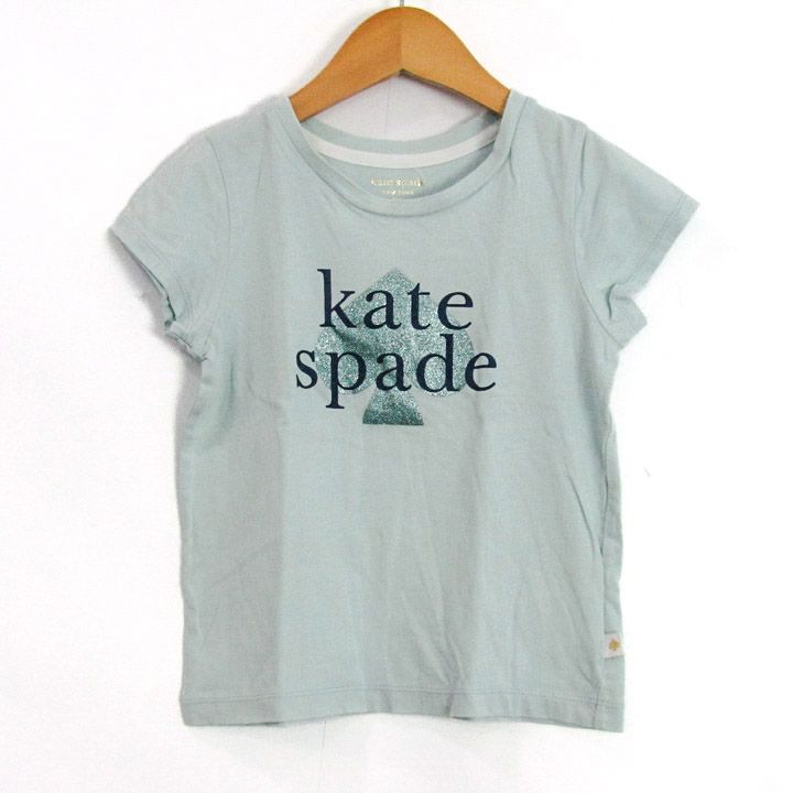 ケイトスペード kate spade Tシャツ ケイトスペード 半袖Tシャツ トップス ロゴT コットン ラメ