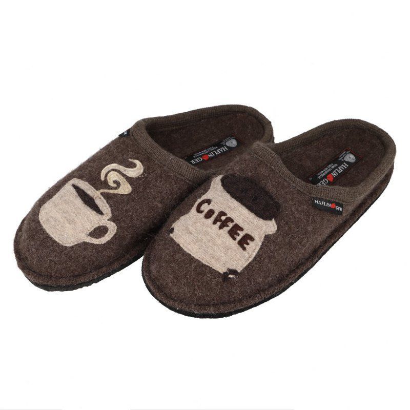 ルームサンダル ルームシューズ スリッパ おしゃれ 室内履き オフィス履き 履きやすい ハフリンガー HL31303901 コーヒー