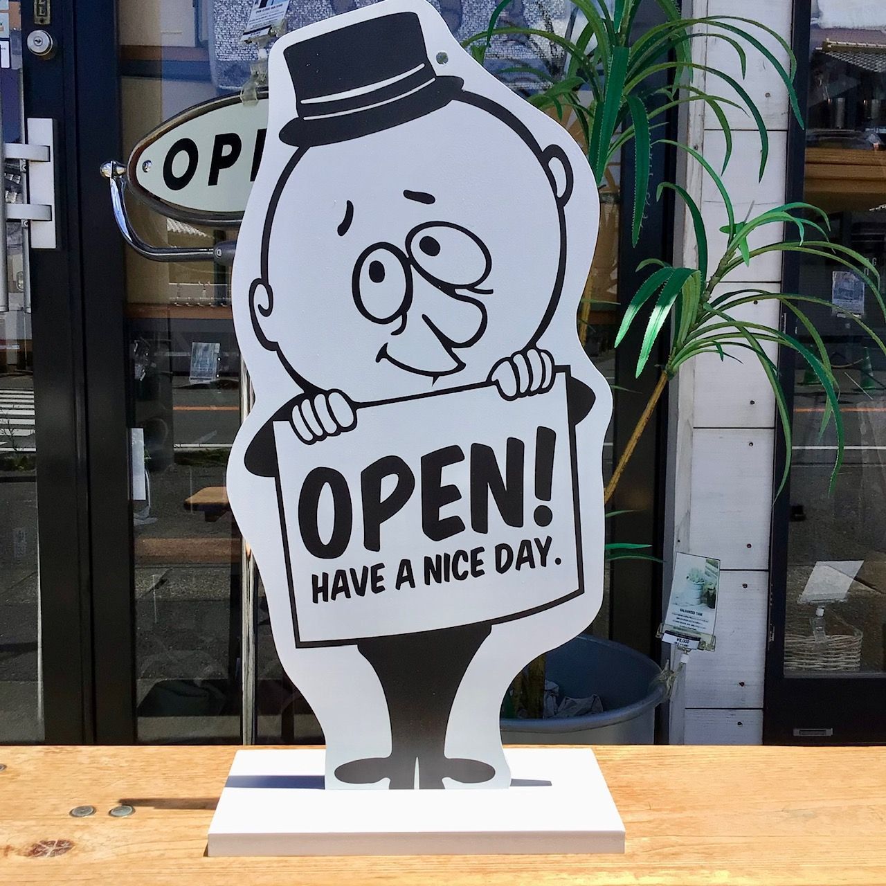 新品 MDF 看板 木製 バーギー エッソボーイ ESSO アメリカン雑貨