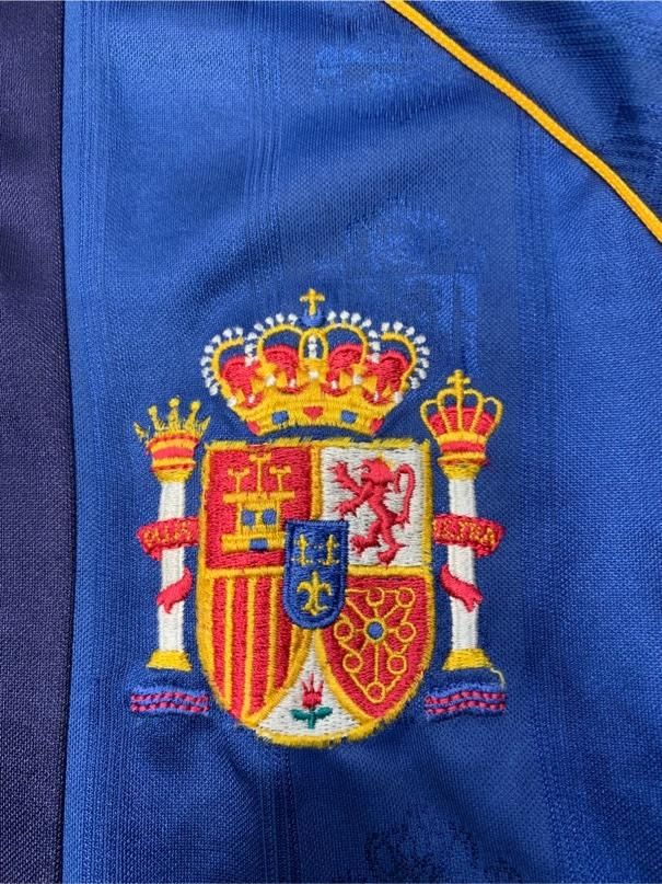 激レア　サッカースペイン代表ユニフォーム　98-99 激レア サッカースペイン代表ユニフォーム 98-99 正規品