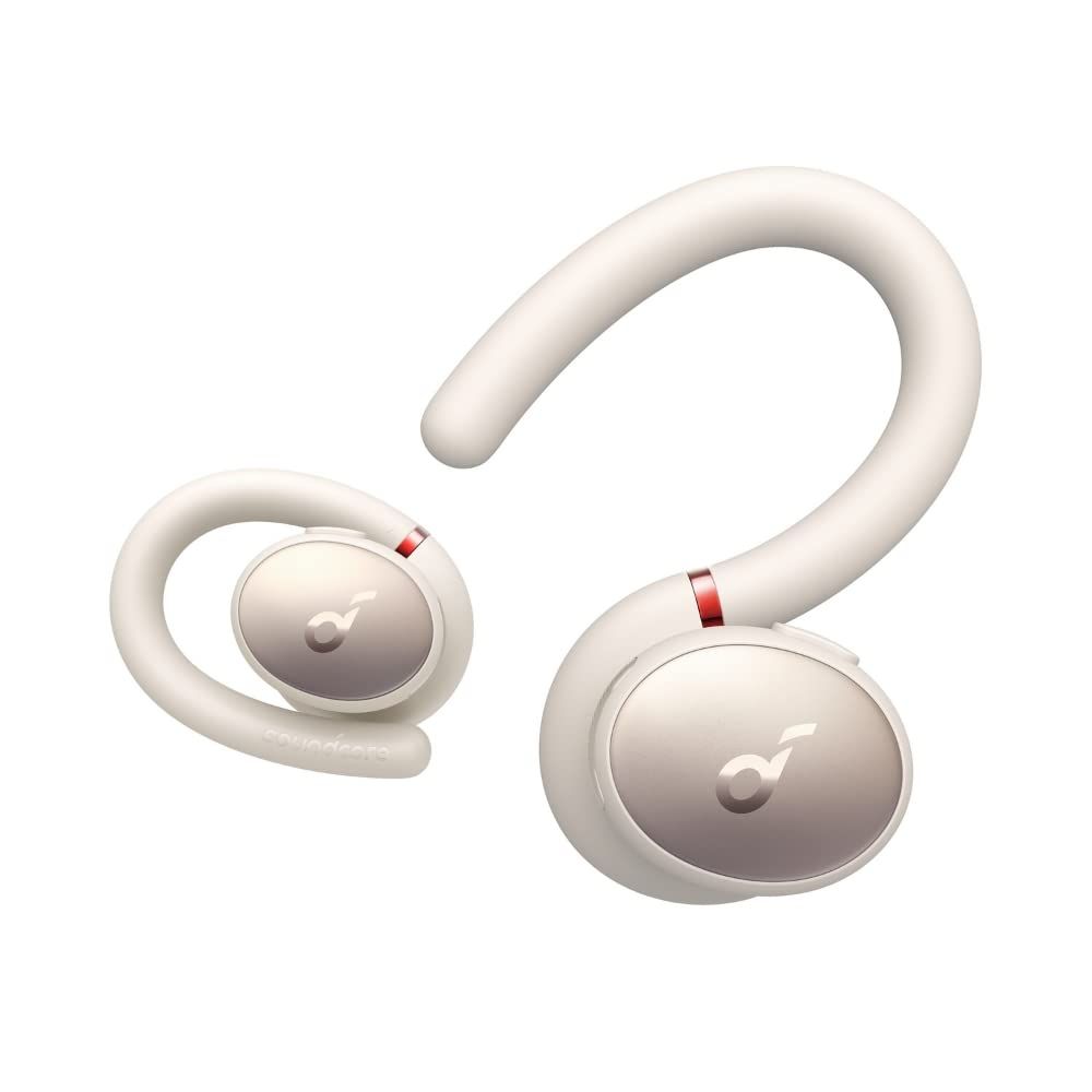 Anker Soundcore Sport X10 ワイヤレスイヤホン Bluetooth 5.2 完全ワイヤレスイヤホン | 耳掛け | フック型 | 折りたたみ式 | アクティブノイズキャンセリング | 外音取り込み | 音声通話 | オフホワイト