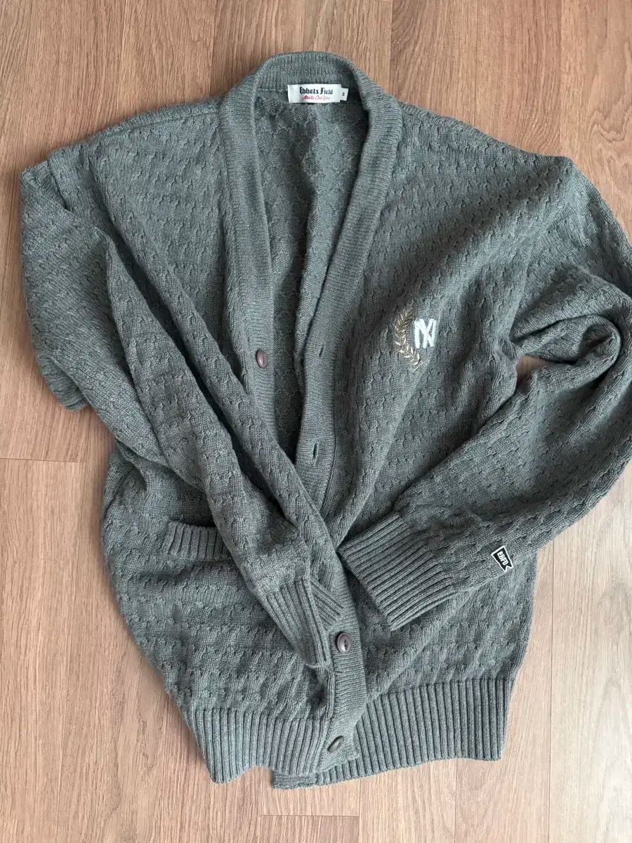 古着 エベッツフィールド ウールニットカーディガン ebbets field EBBETS FIELD(エベッツフィールド) カーディガン M サイズ