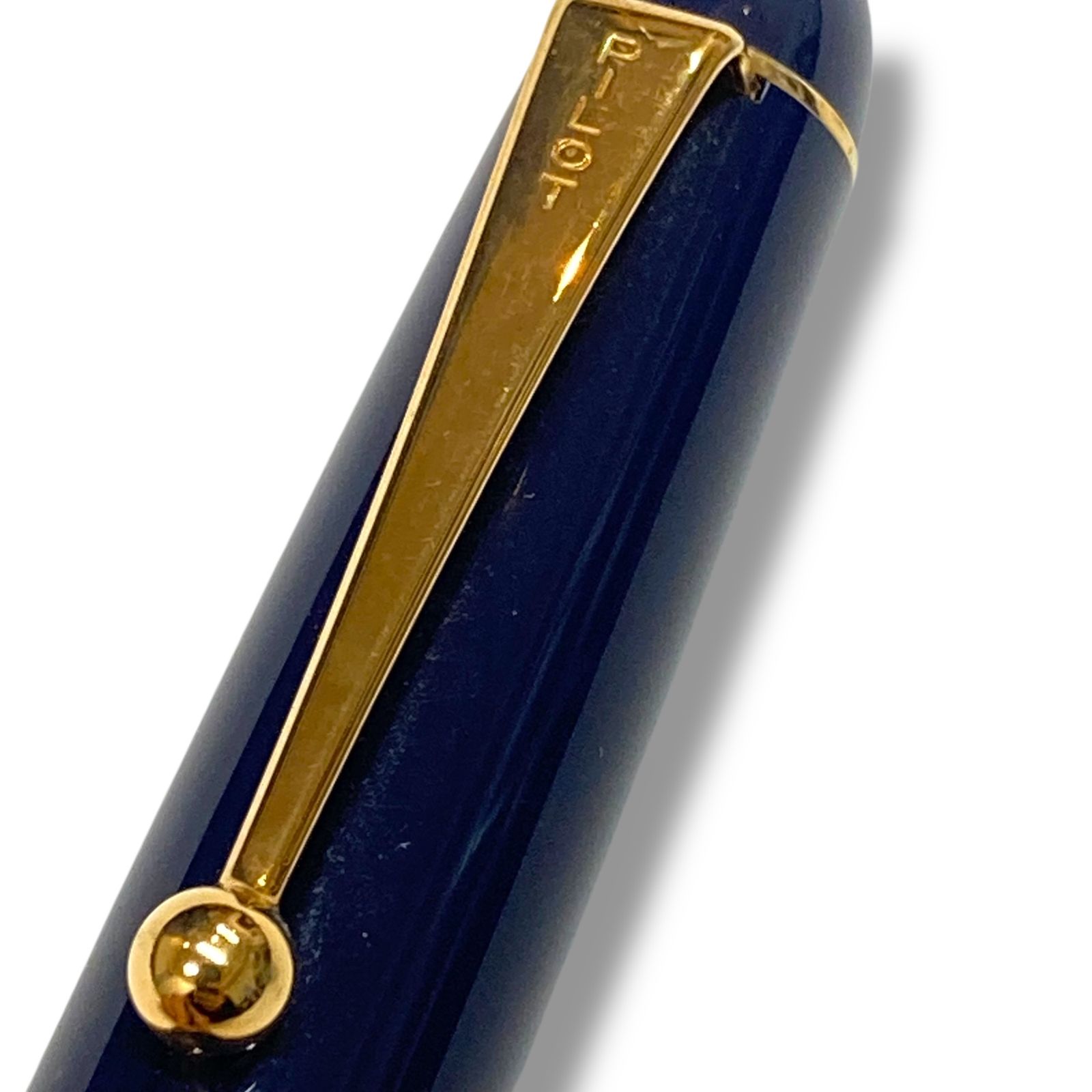 パイロット カスタム 74 万年筆 ペン先 14金 585 ネイビー PILOT (パイロット) カスタム 74 万年筆 ペン先14K 585 M