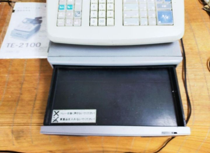 カシオレジスター　TE-2100　フル設定無料　長期使用可能　060096 カシオレジスターTE-2100フル設定無料長期使用可能321677