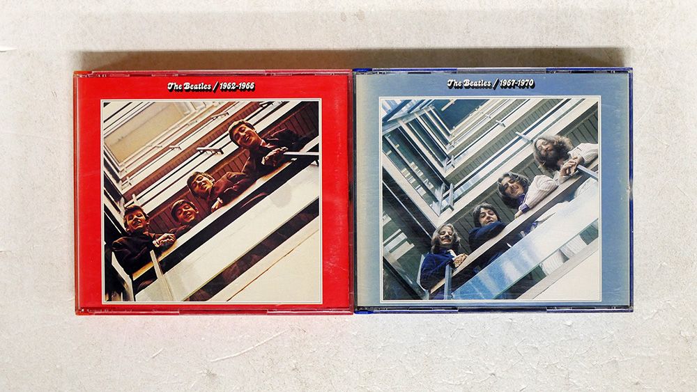 CD 輸入盤、BEATLES 赤・青盤/2枚セット - メルカリ