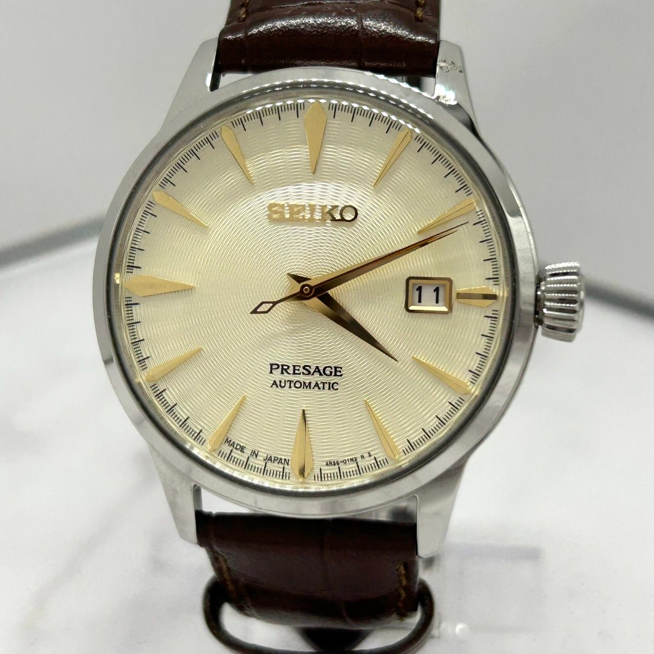 極美品】 SEIKO PRESAGE セイコー プレザージュ 自動巻き 4R35