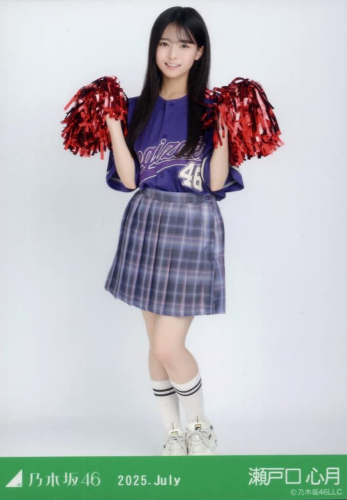 乃木坂46 瀬戸口心月 ベースボールシャツ 2025 乃木坂46 瀬戸口心月 ベースボールシャツ 2025