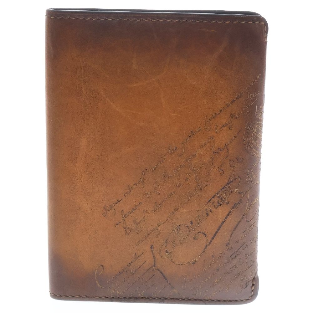 ベルルッティ　カリグラフィパスポートケース ベルルッティ カリグラフィレザーパスポートケース メンズ