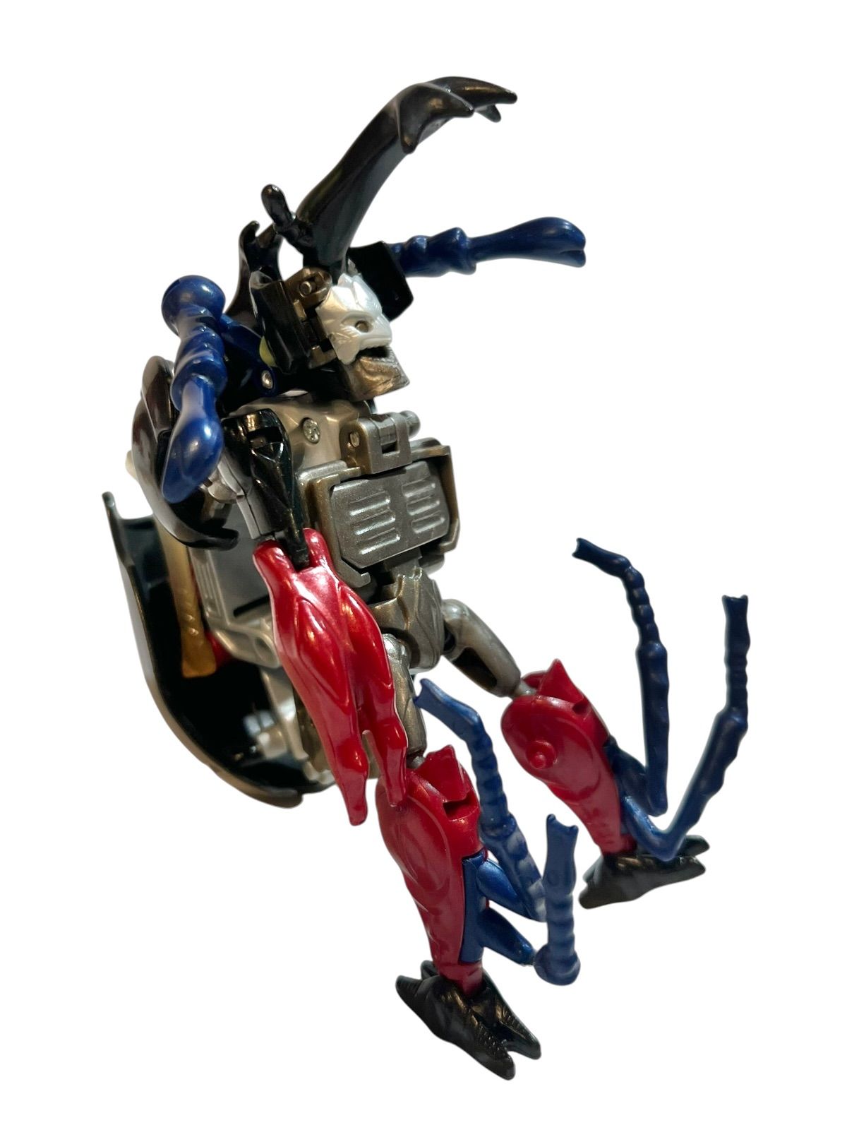 【破損欠品あり】トランスフォーマー ビーストウォーズ トリプルダクス トリプルダクス。 モーターアームが左右分離せずに両腕になるの