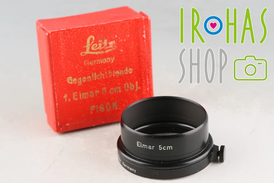 ライカ　純正レンズフード　FISON 中古】Leica ライカ FISON レンズフード ブラックペイント