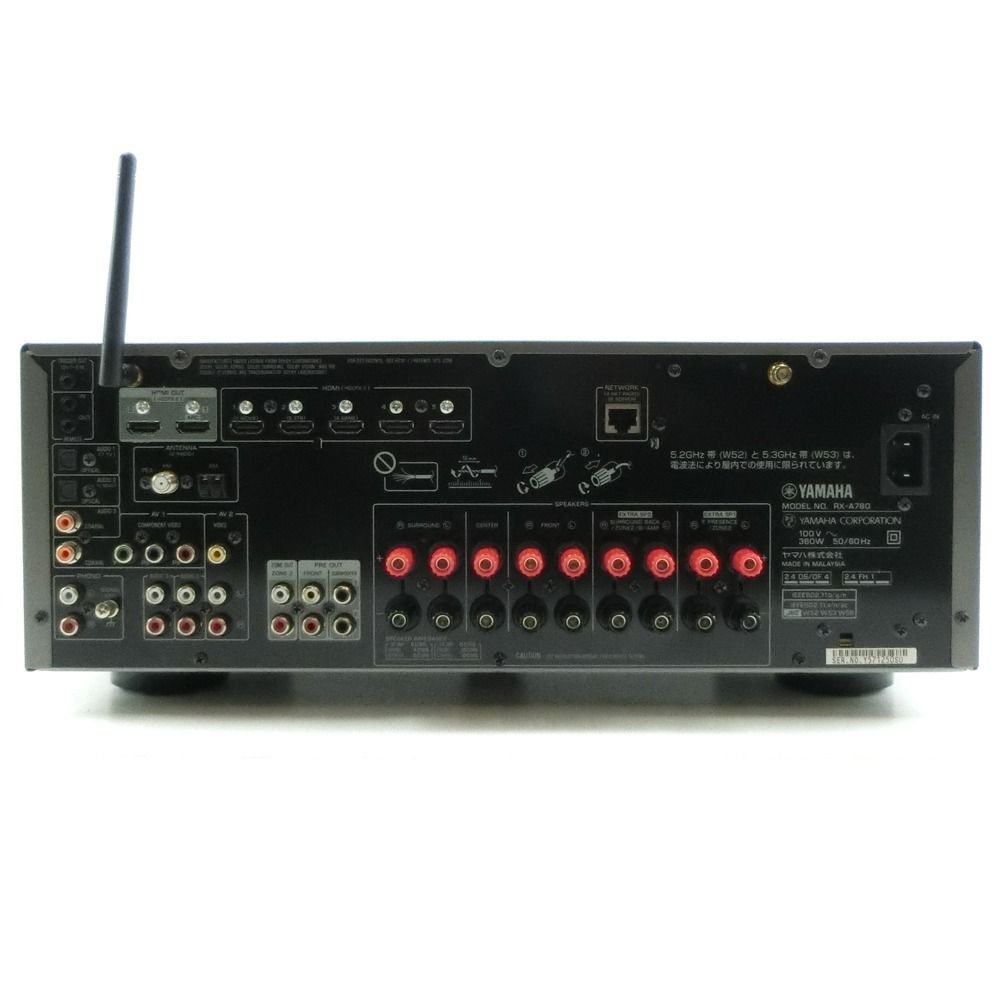 YAMAHA】ヤマハ 【動作確認済】AVアンプ RX-A780(H) チタン _
