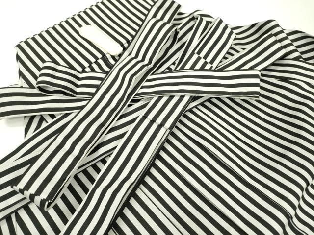 平和屋着物●男性 馬乗り袴 縞 洗える着物 DAAW3355fe