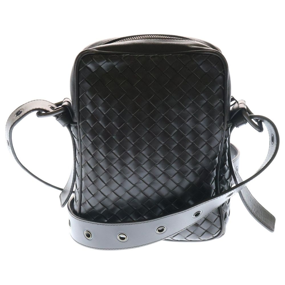 【 ボッテガ ヴェネタ 】 レザー ショルダーバッグ BOTTEGA VENETA (ボッテガヴェネタ) イントレチャート レザー