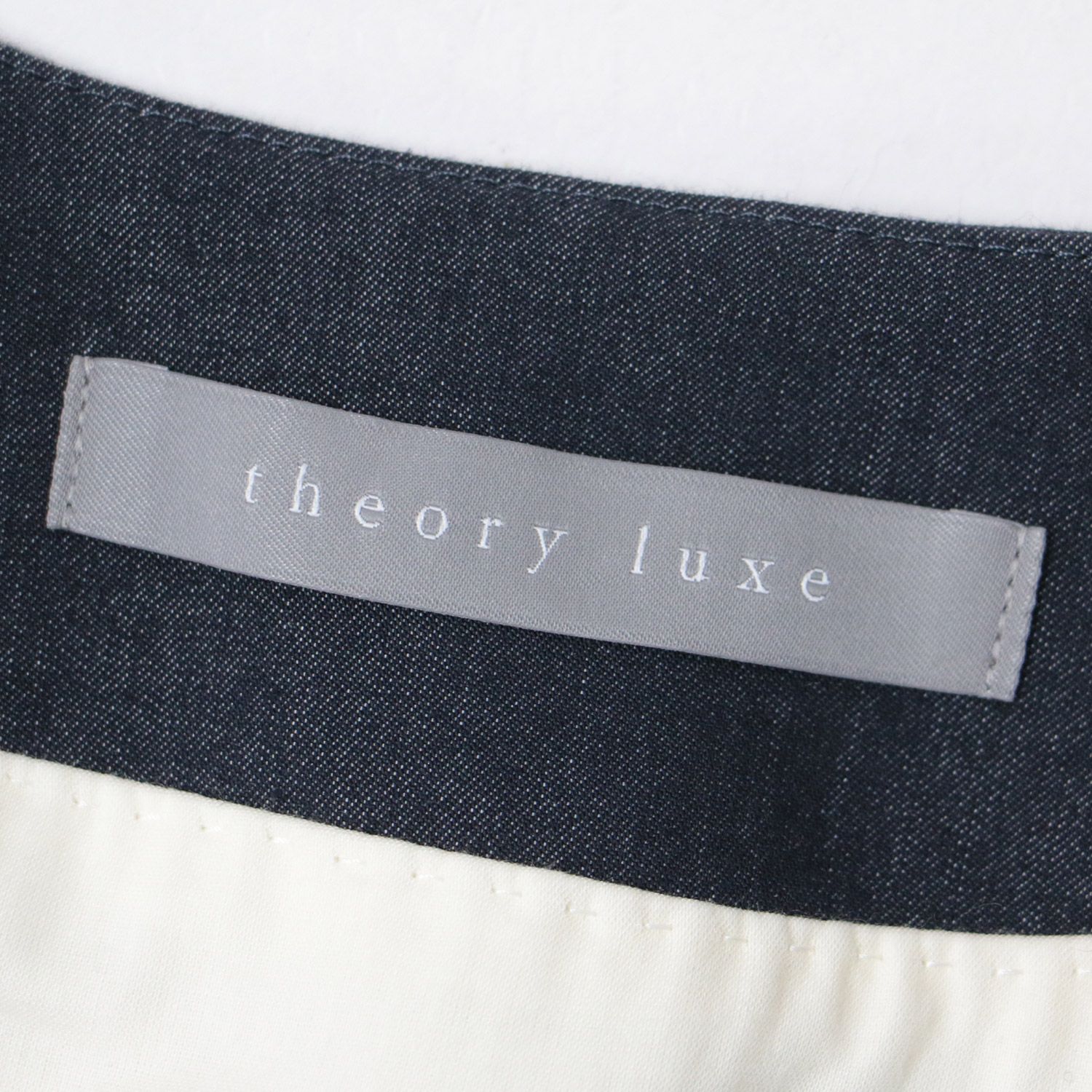 美品 theory luxe セオリーリュクス ジャケット ノーカラー アウター