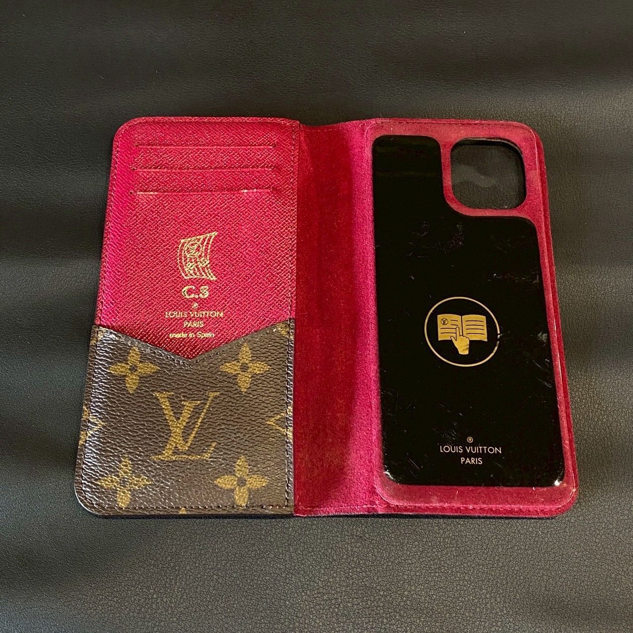 ルイヴィトン iPhone 12 手帳型スマホケース