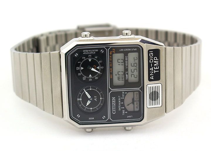 シチズン アナデジテンプ JG2000-59F ANADIGI-TEMP グレー シチズン アナデジテンプ JG2000-59F ANADIGI-TEMP グレー ANA