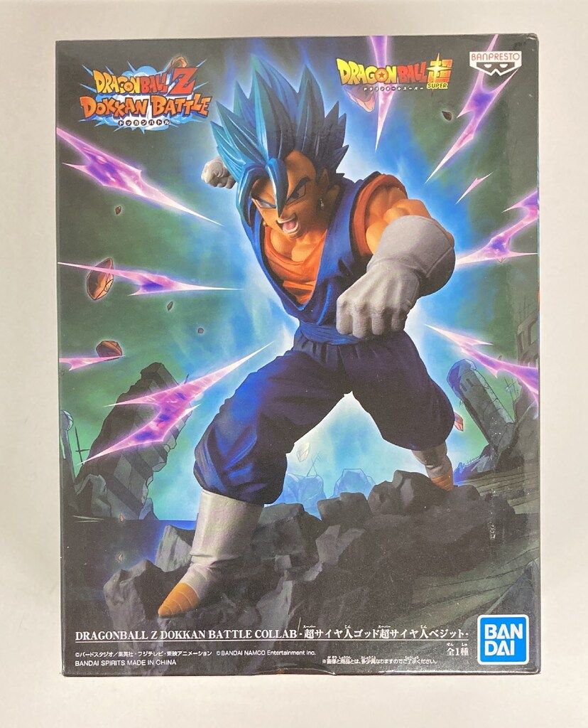 バンプレスト DOKKAN BATTLE COLLAB ドラゴンボールZ ドッカンバトル 超サイヤ人ゴッド超サイヤ人 ベジット