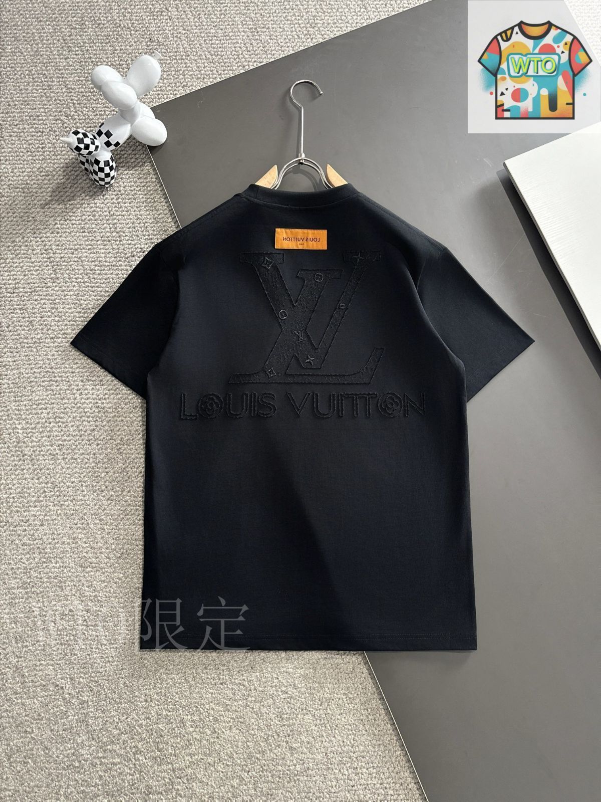 今日特価】Louis Vuitton 2025SS ブラック T シャツ-3 - メルカリ
