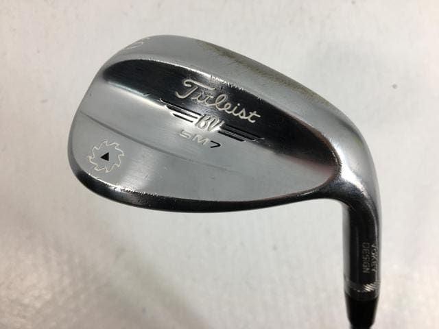 【中古ゴルフクラブ】タイトリスト ボーケイ ウェッジ スピンミルド SM7 (ツアークロム)60.14K(日本仕様) スチール(改) LW【14日間返品OK】