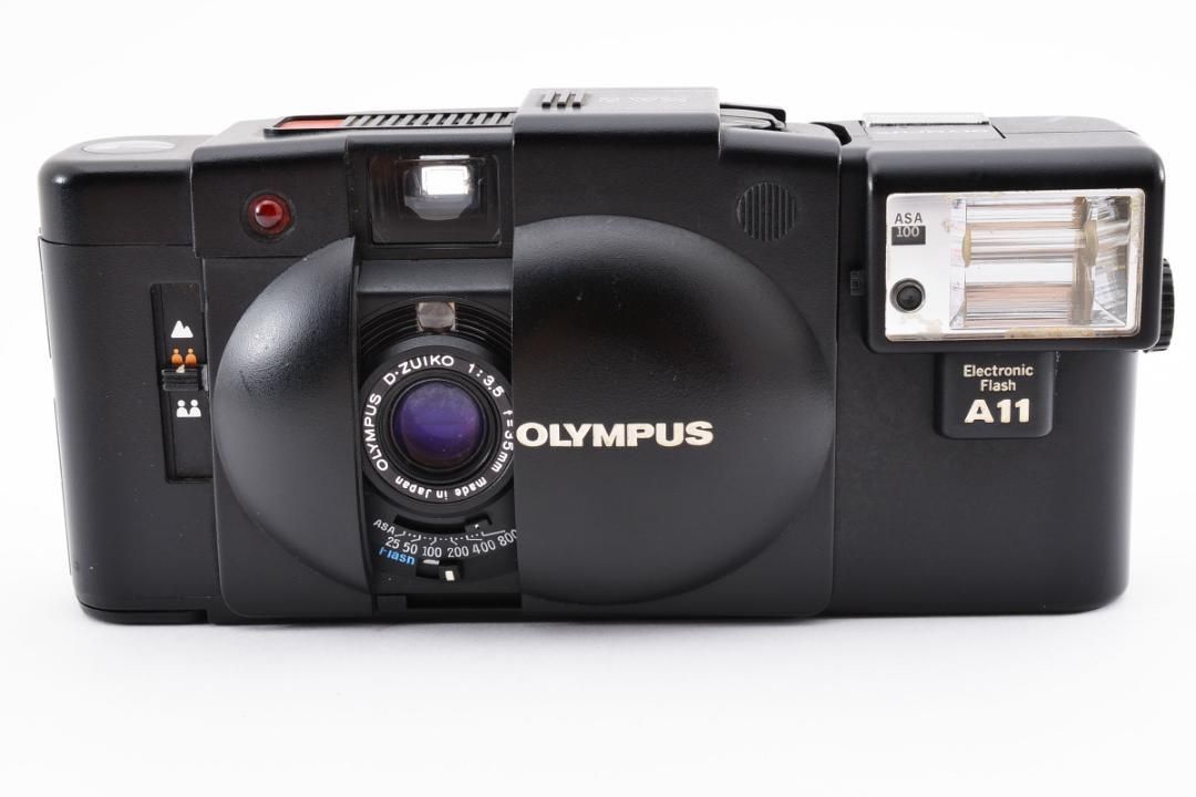 ✨完動品✨OLYMPUS オリンパス XA2 A11 セット フィルムカメラKTカメラ