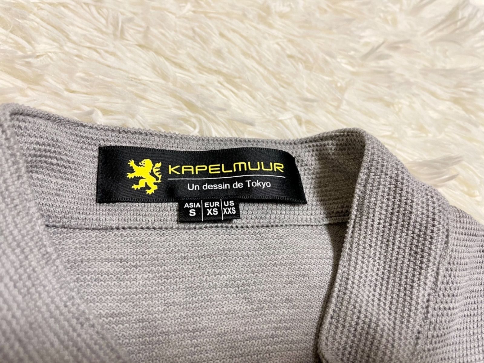 KAPELMUUR カペルミュール 半袖 サイクルジャージ 鹿の子ボーダー 