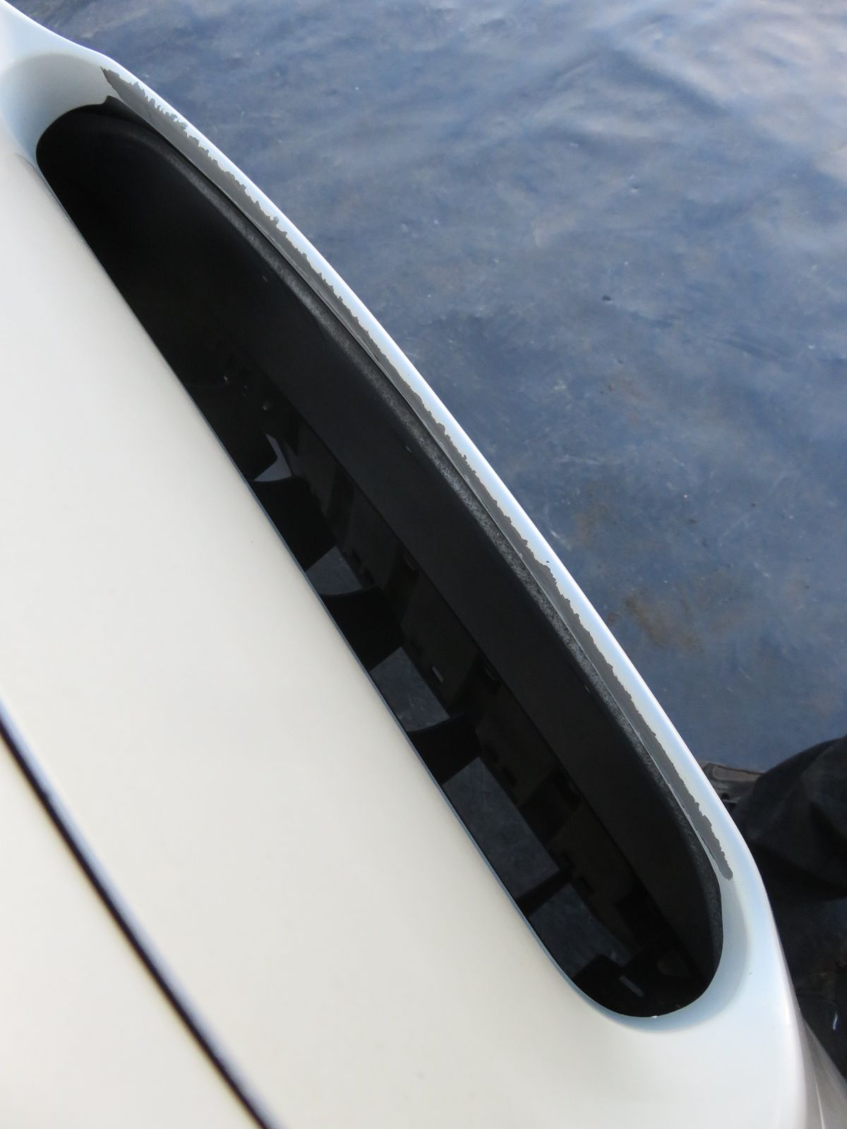 SFC2488 インプレッサ ワゴン WRX STi GRF 純正 フロント ボンネット ボンネットフード GVF GVB GRB パールホワイト 白 37J