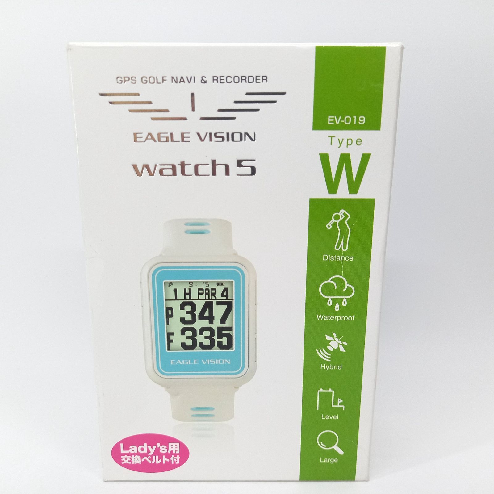 EAGLE VISION イーグルビジョン watch5 EV-019 GPS ゴルフナビ