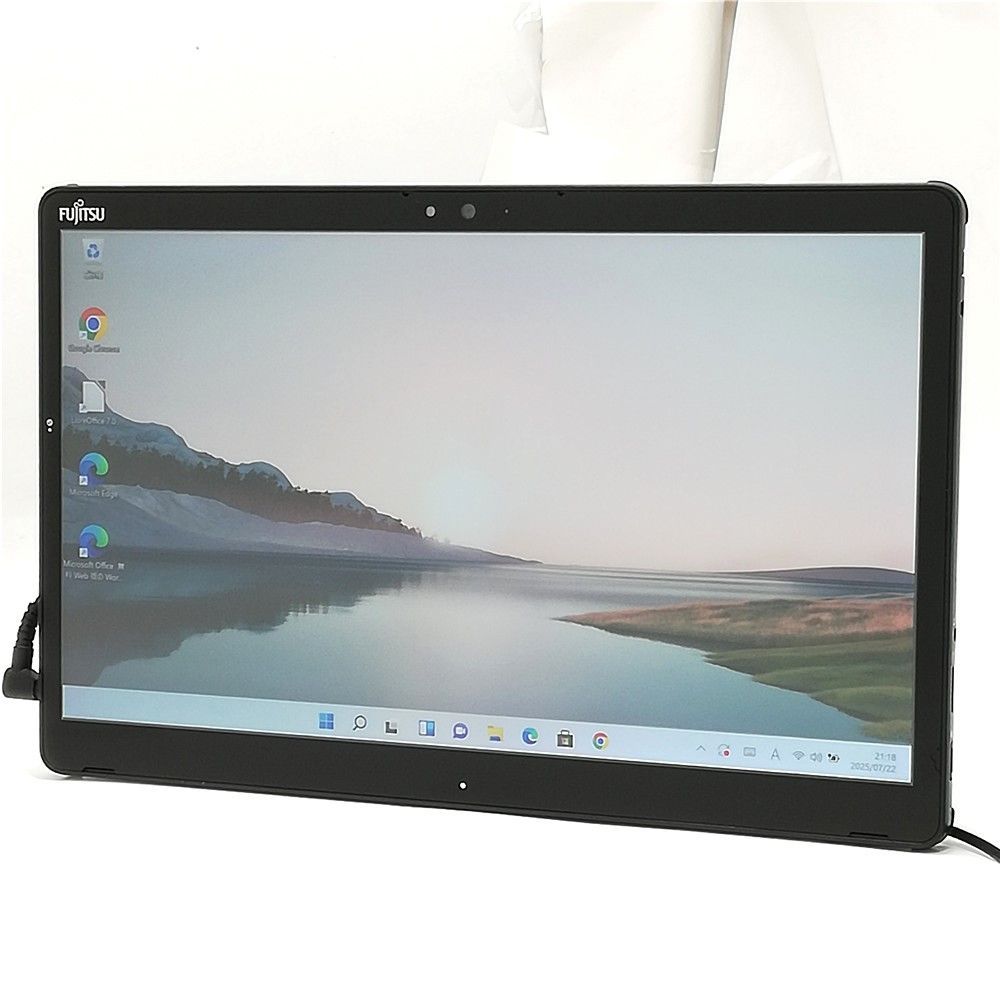 激安 Wi-Fi有 富士通 タブレット 中古美品 ARROWS Tab Q738/SB 第8世代 Core i5 8GB 高速SSD 無線LAN カメラ Windows11 Office済 即使用可