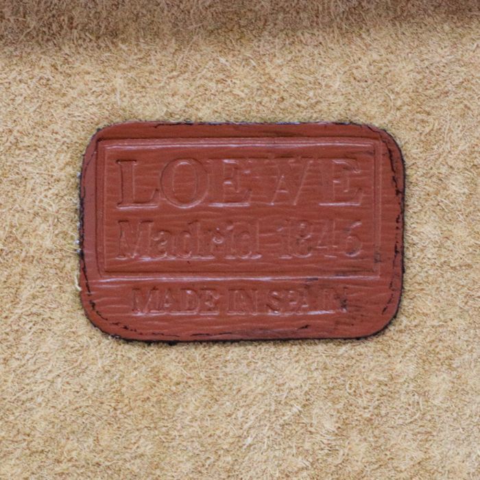極美品 ロエベ アタッシュケースケース アナグラムロゴ 鍵付き レザー ブラック ロエベ LOEWE アタッシュケース レザー アナグラム トランク