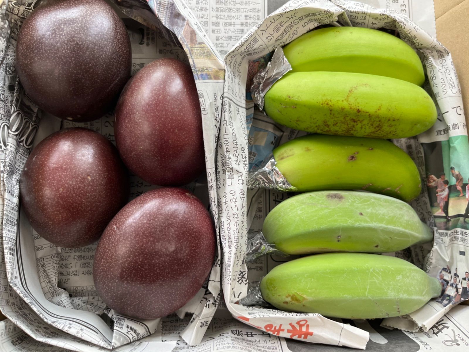 格安新品パッションフルーツ アップルバナナ 島バナナ 果物